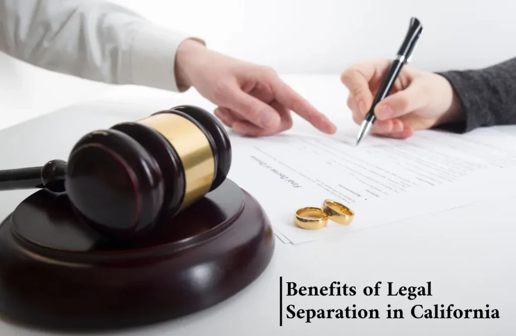 Legal Separation Benefits