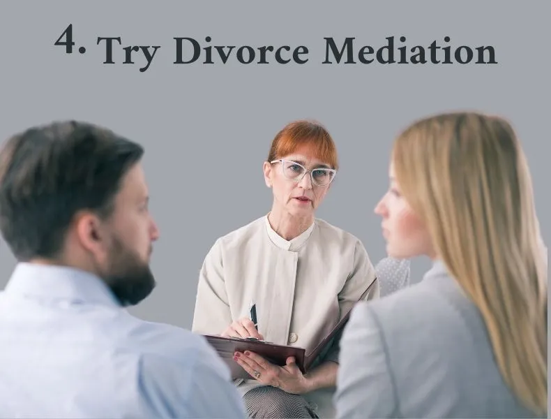 Try Divorce Mediation in Amicable Divorce