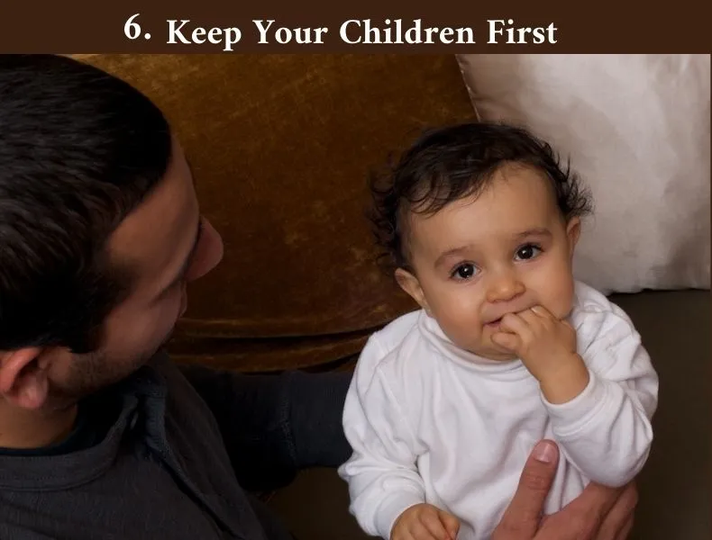 Keep your Child First for Divorcing Amicably