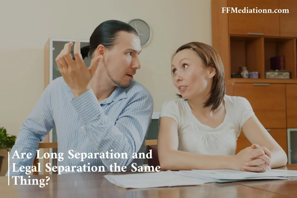 Are the Long Separation and Legal Separation Same thing in- Automatic Divorce