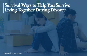 Ways to Help You Survive Living Together During Divorce