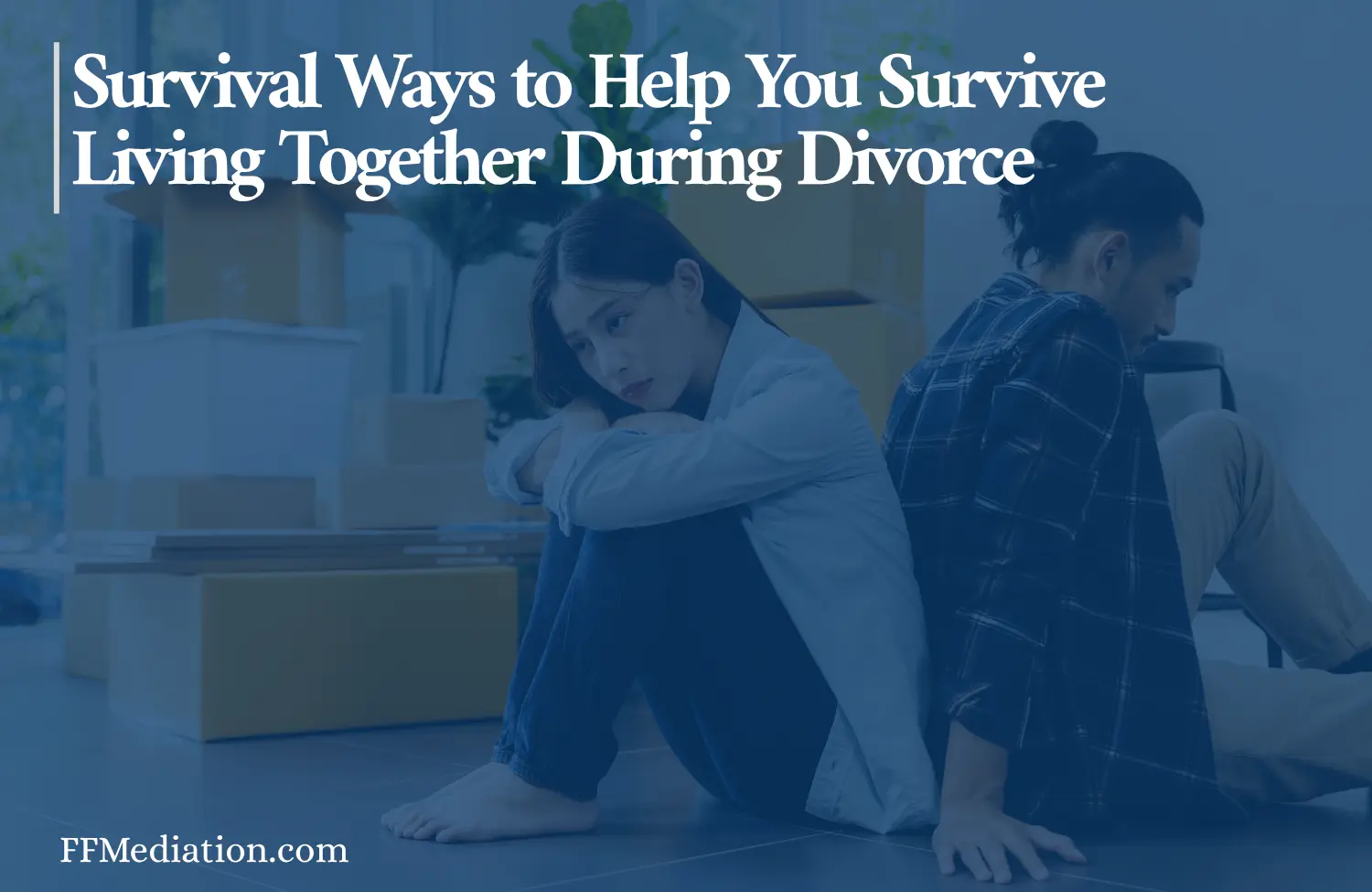 Ways to Help You Survive Living Together During Divorce