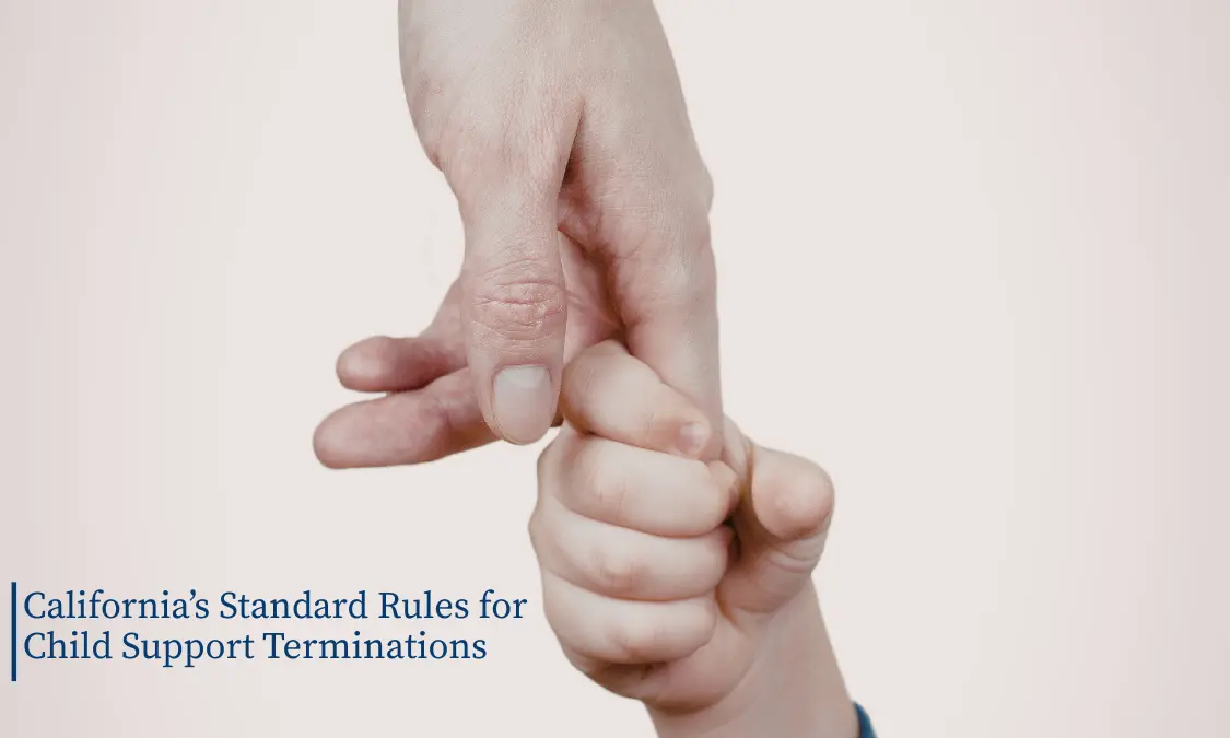 California Standard Rules for Child Support Termination