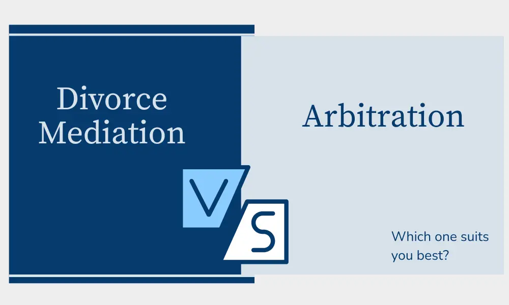 Divorce Mediation Vs Arbitration in California