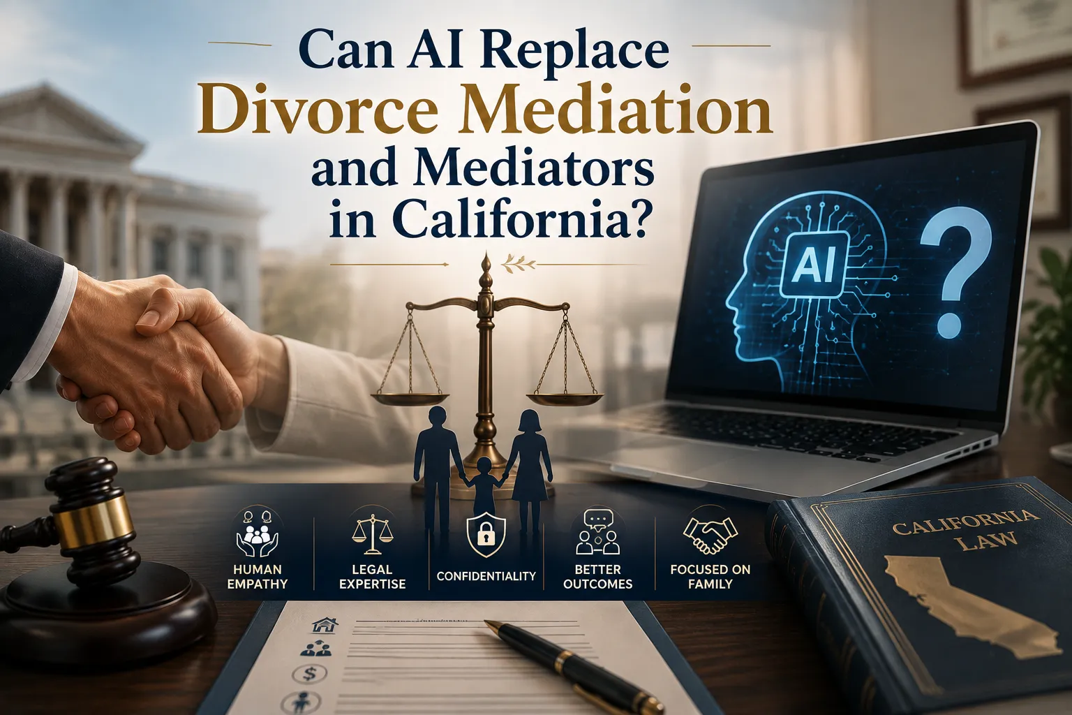 Can AI Replace a Divorce Mediator in California?