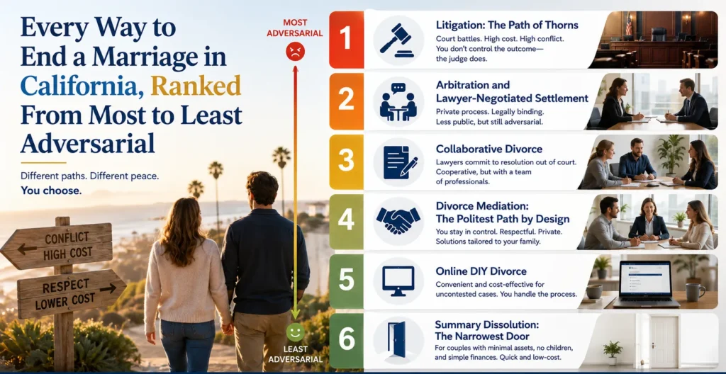 What "Polite" Actually Means When You End a Marriage in California