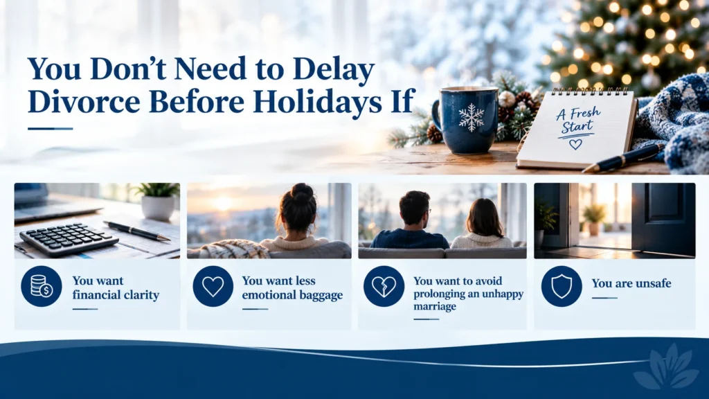 What are the Pros and Cons of Waiting Until Divorcing After Holidays