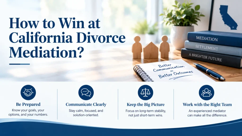 How to win at California Divorce Mediation