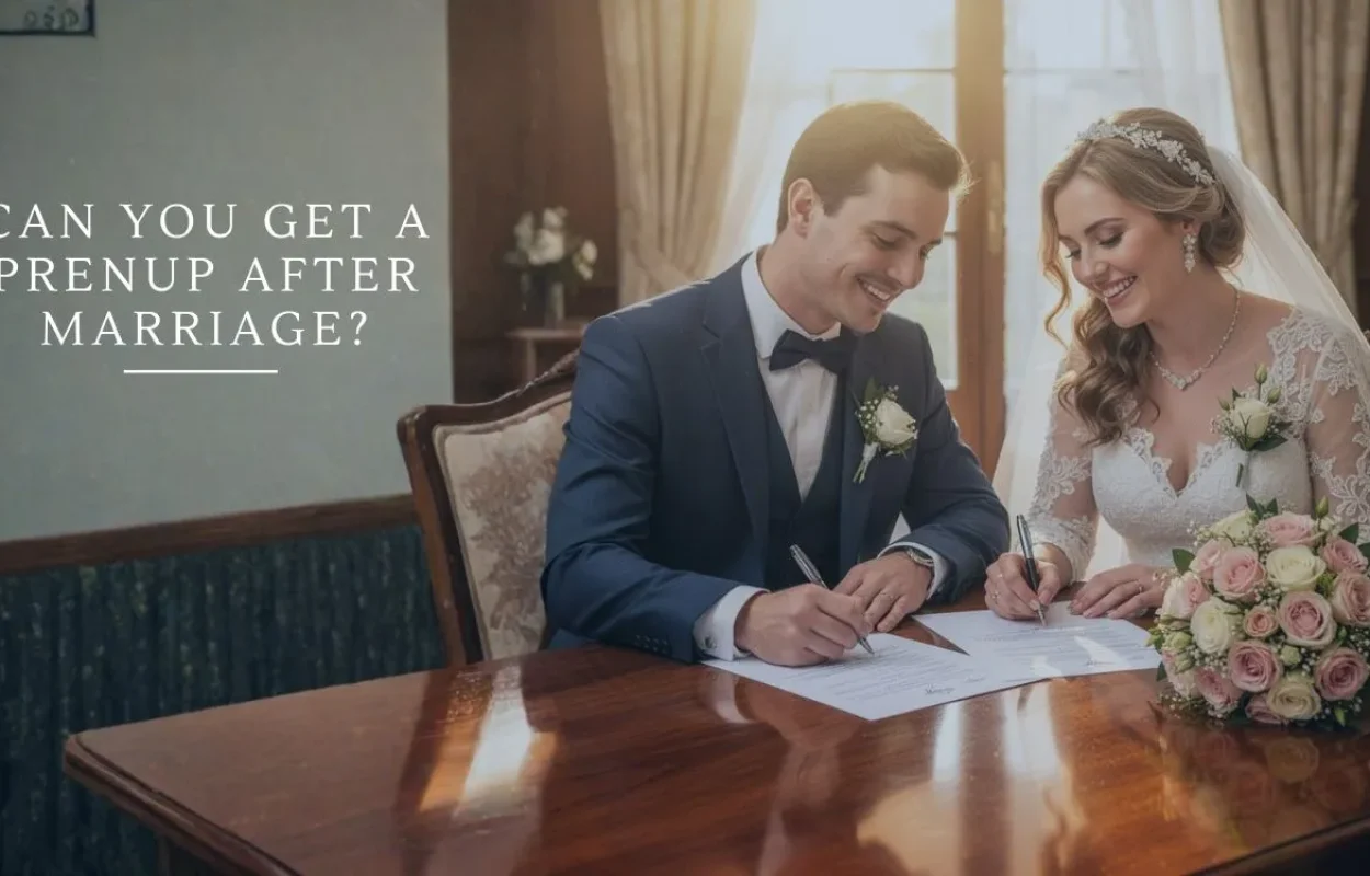 Can you get a prenup after marriage in California?