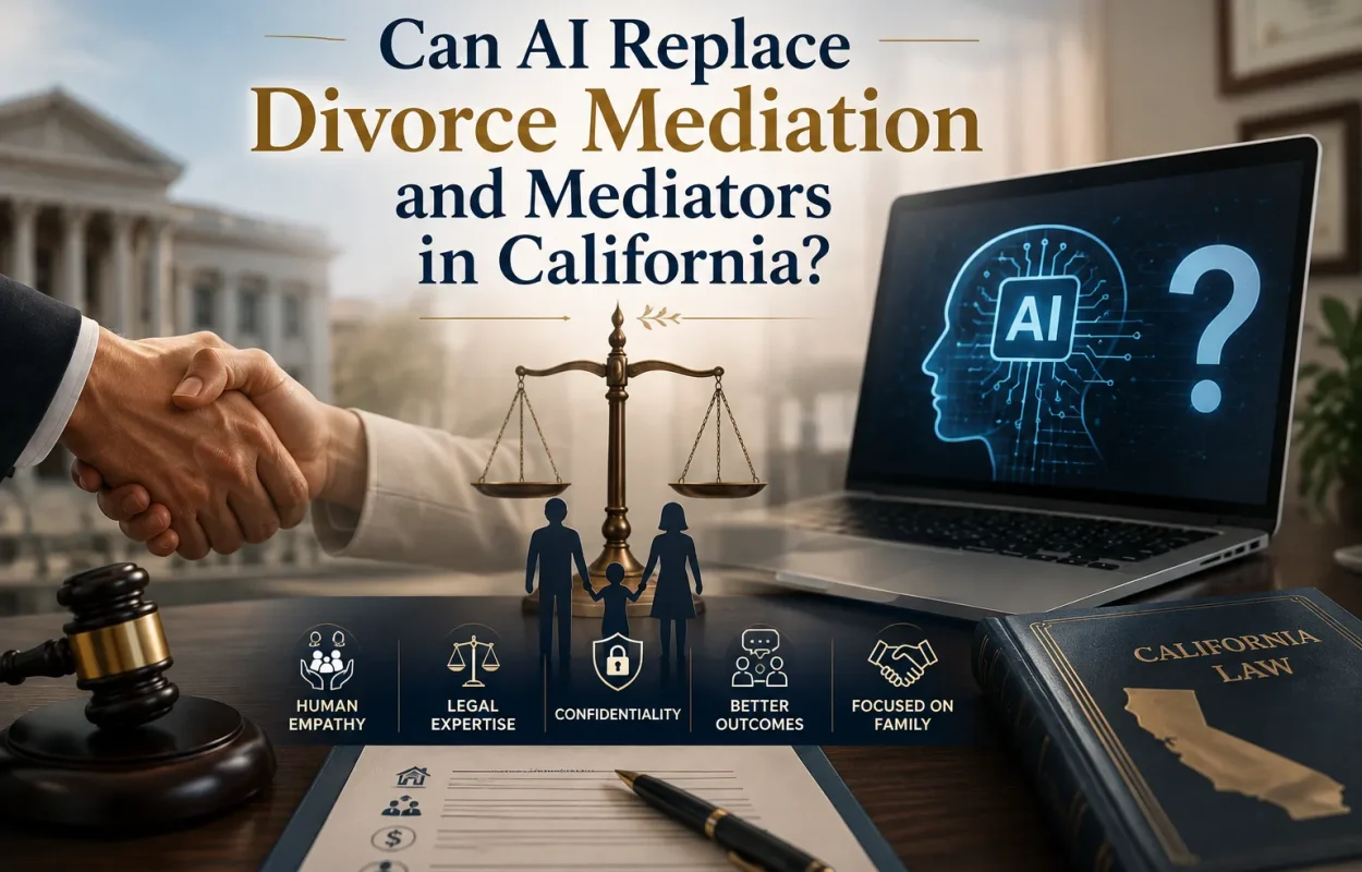 Can AI Replace a Divorce Mediator in California?