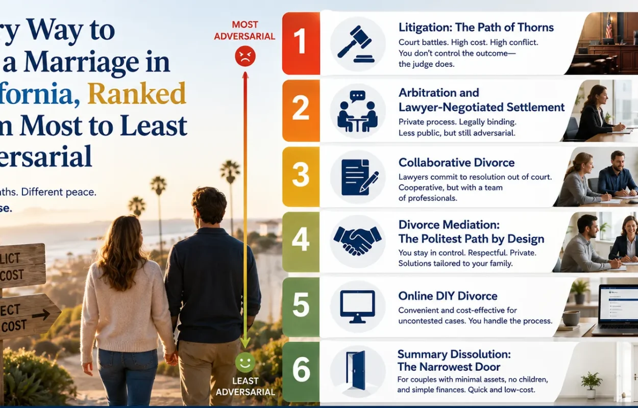 What "Polite" Actually Means When You End a Marriage in California