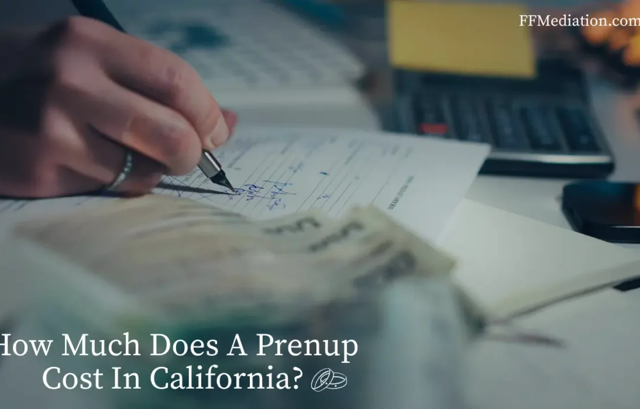 How much does a prenup cost in California